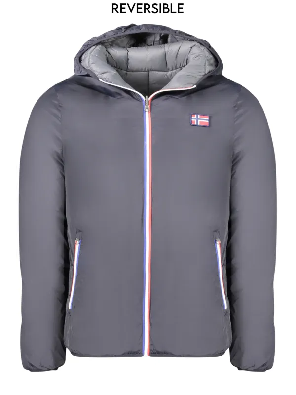 "NORWAY 1963 Jacken im Sale | WENDBARE KAPUZENJACKE SCHWARZ/GRAU MIT TASCHEN 1963 online kaufen"|Planet-Deluxe