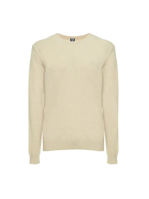 Leichter brauner Sergio Tacchini Pullover Leichter brauner Sergio Tacchini Pullover