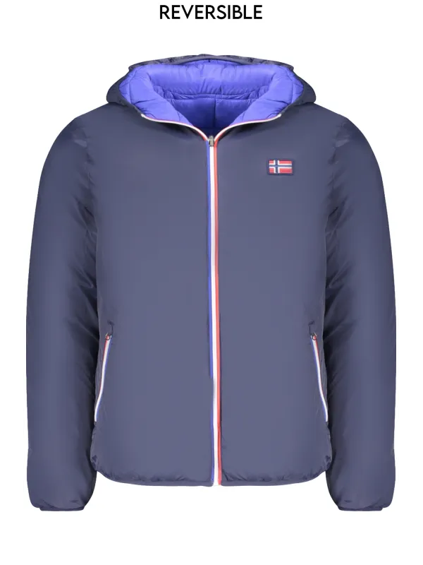 "NORWAY 1963 Jacken im Sale | Wendbare Kapuzenjacke Blau 4 Taschen Reissverschluss Logo online kaufen"|Planet-Deluxe "NORWAY 1963 Jacken im Sale | Wendbare Kapuzenjacke Blau 4 Taschen Reissverschluss Logo online kaufen"|Planet-Deluxe