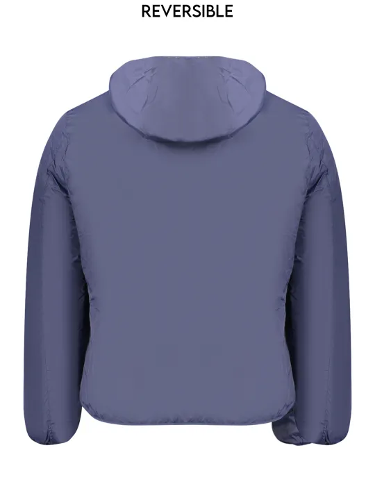"NORWAY 1963 Jacken im Sale | Wendbare Kapuzenjacke Blau 4 Taschen Reissverschluss Logo online kaufen"|Planet-Deluxe