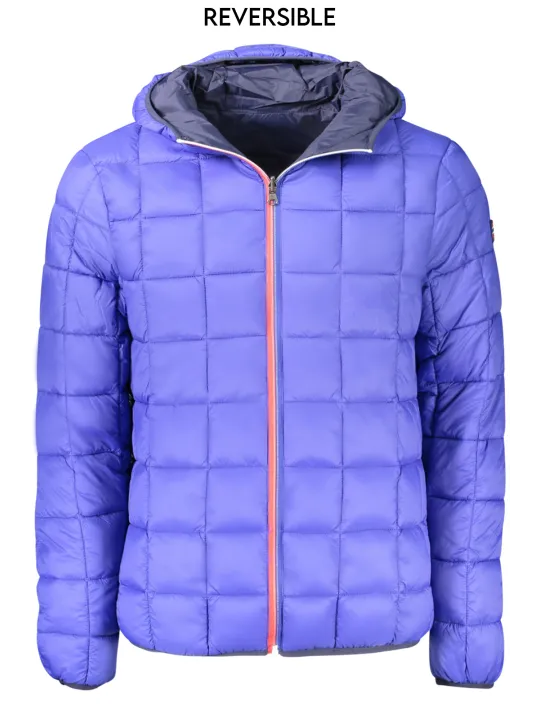 "NORWAY 1963 Jacken im Sale | Wendbare Kapuzenjacke Blau 4 Taschen Reissverschluss Logo online kaufen"|Planet-Deluxe