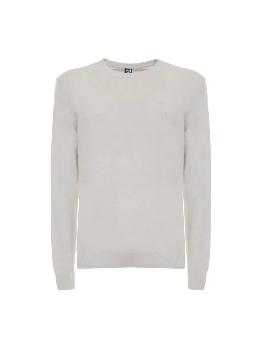 Weißer Sergio Tacchini Pullover mit Logo