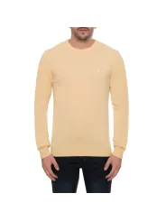 Gelber Sergio Tacchini Herrenpullover