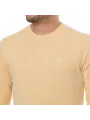 Gelber Sergio Tacchini Rippstrickpullover