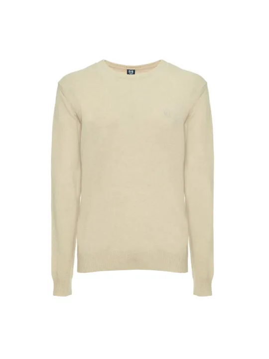 Beiger Sergio Tacchini Pullover Langarm