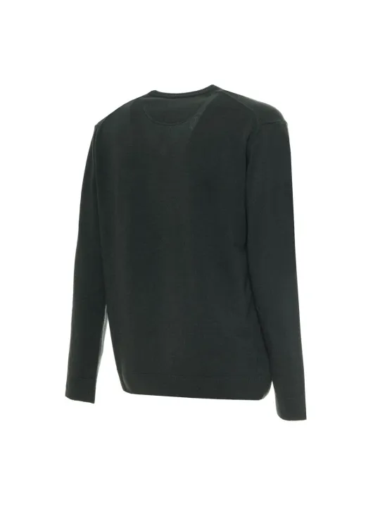 Grüner leichter Strickpullover Sergio Tacchini