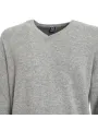 Grauer Sergio Tacchini V-Pullover