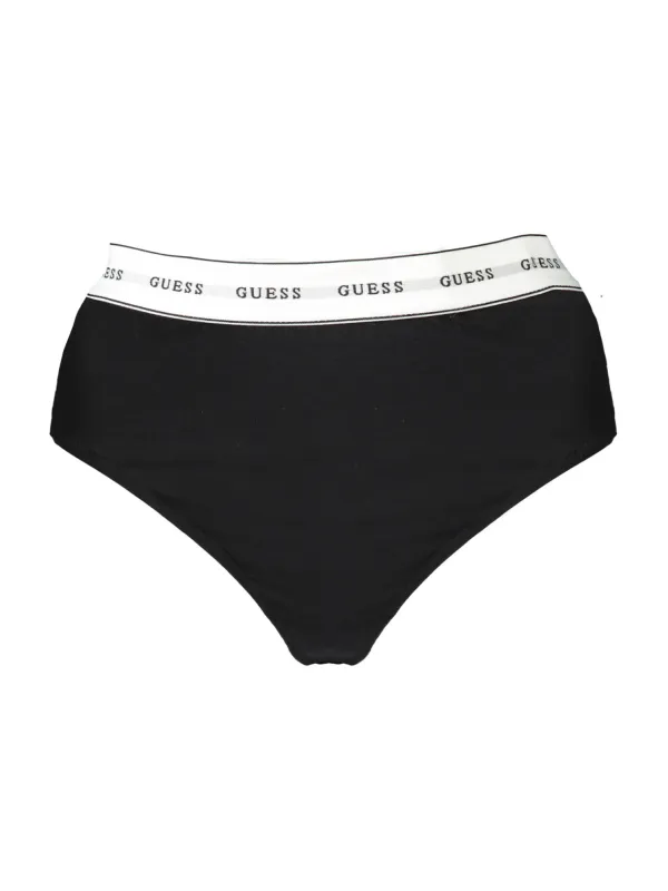 "GUESS JEANS Slips im Sale | Bio Baumwolle Print Tanga mit Elastischem Bund und Logo online kaufen"|Planet-Deluxe