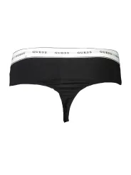 "GUESS JEANS Slips im Sale | Bio Baumwolle Print Tanga mit Elastischem Bund und Logo online kaufen"|Planet-Deluxe