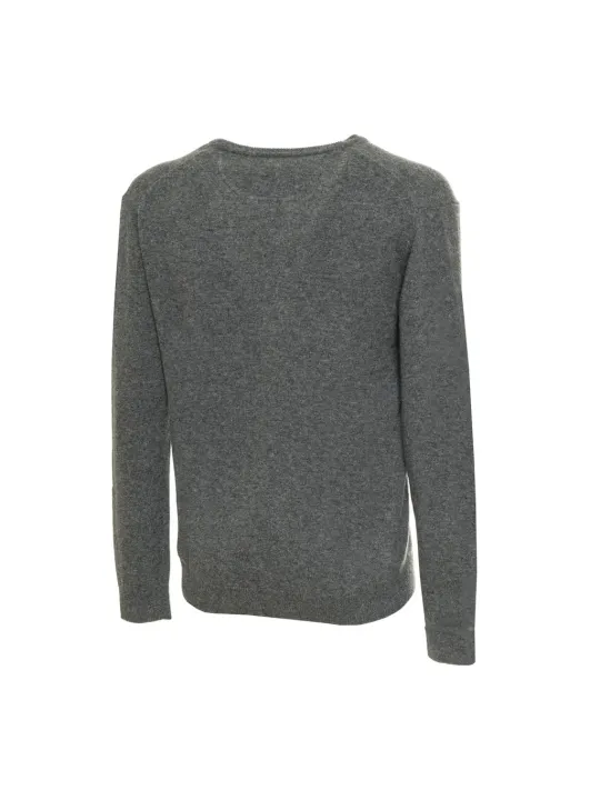 Grauer Sergio Tacchini Wollpullover
