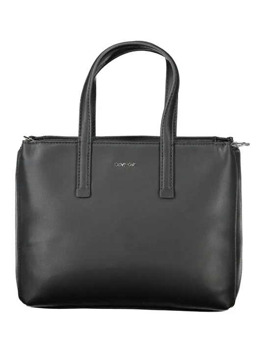 "Calvin Klein Einzelstücke & Seltenheiten im Sale | Zweil-Griff Tasche mit abnehmbarem Gurt und Reißverschluss online kaufen"|Planet-Deluxe