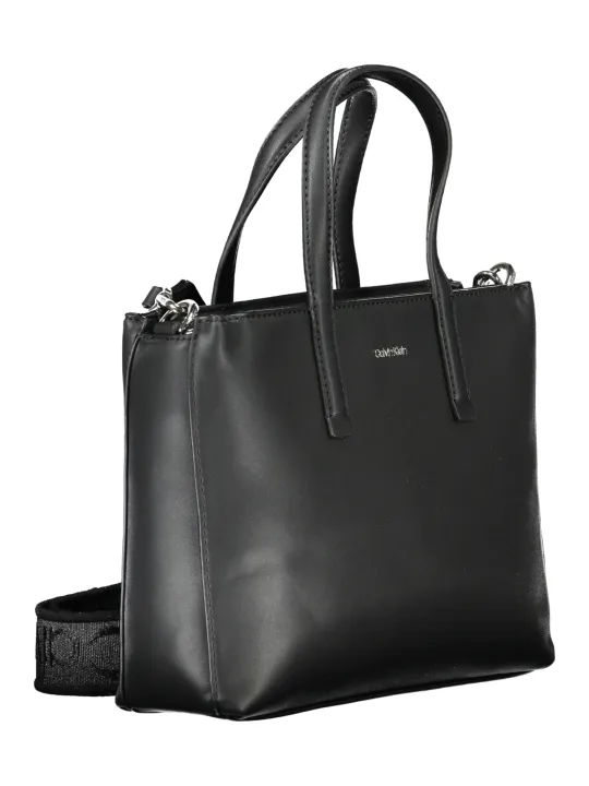 "Calvin Klein Einzelstücke & Seltenheiten im Sale | Zweil-Griff Tasche mit abnehmbarem Gurt und Reißverschluss online kaufen"|Planet-Deluxe