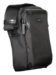 "Calvin Klein Messenger Bags im Sale | Recycelter Polyester Messenger Bag mit Taschen und verstellbarem Gurt online kaufen"|Planet-Deluxe