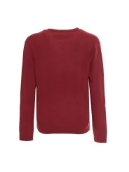 Rotes Sergio Tacchini Langarm-T-Shirt