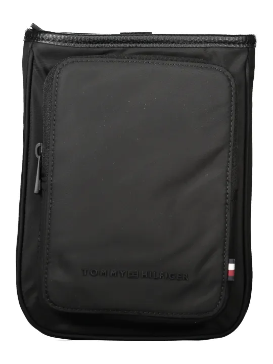 "Tommy Hilfiger Messenger Bags im Sale | Recycelte Messenger Bag mit Taschen und verstellbarem Gurt online kaufen"|Planet-Deluxe