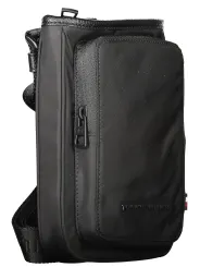 "Tommy Hilfiger Messenger Bags im Sale | Recycelte Messenger Bag mit Taschen und verstellbarem Gurt online kaufen"|Planet-Deluxe