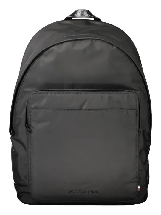 "Stylisher Laptop Rucksack: Praktisch mit Kontrastdetails"