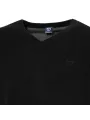 Schwarzer Baumwoll-Crewneck-Pullover von Tacchini
