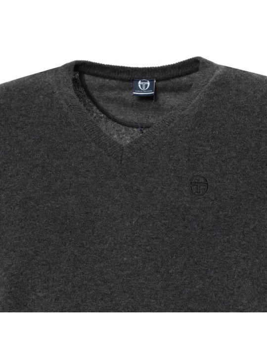 Graues Sergio Tacchini Strickpullover