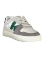 "Calvin Klein Sneakers im Sale | Grün-Schwarzer Kontrast-Sneaker mit Print und recyceltem Material online kaufen"|Planet-Deluxe