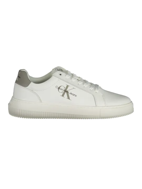 Calvin Klein Graue Sneakers aus recyceltem Gummi