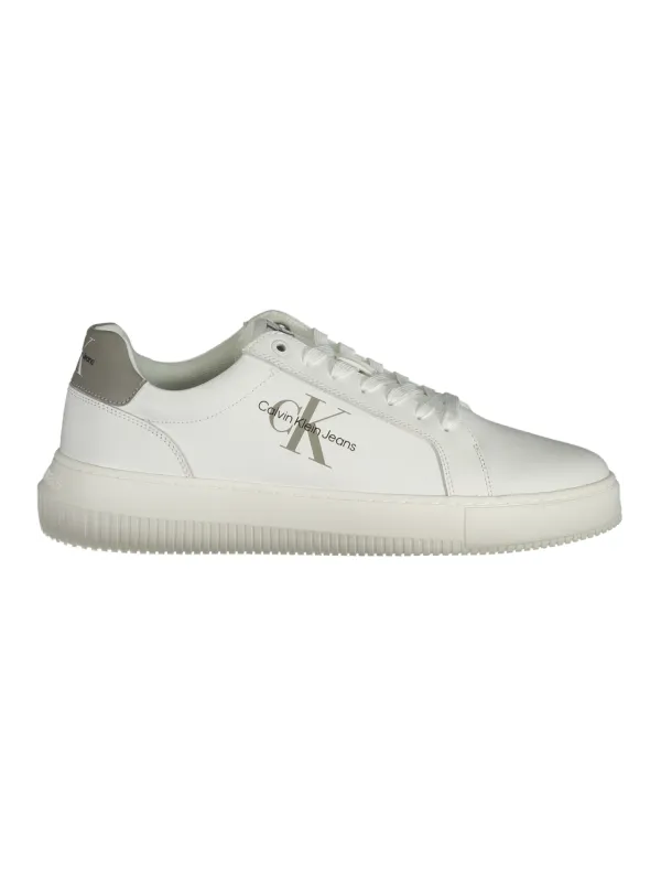Calvin Klein Graue Sneakers aus recyceltem Gummi