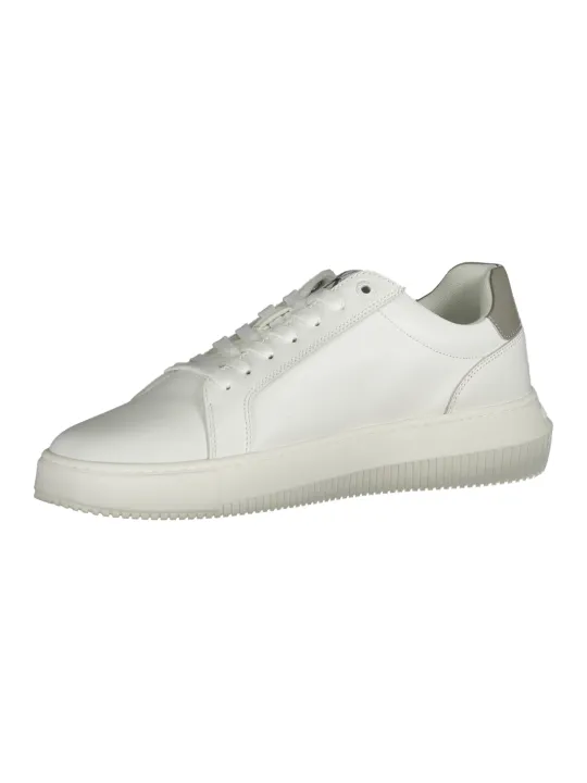 Calvin Klein Graue Sneakers aus recyceltem Gummi