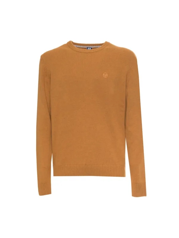 Gelber Sergio Tacchini Pullover Strickware Gelber Sergio Tacchini Pullover Strickware