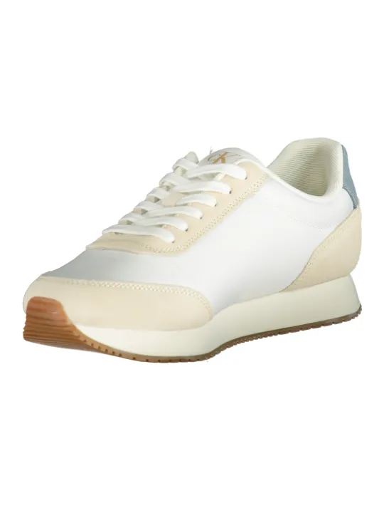 "Calvin Klein Sneakers im Sale | BLAU BEIGE SNEAKER MIT SCHNÜRSENKEL UND HERAUSNEHMBARE EINLEGESOHLE online kaufen"|Planet-Deluxe