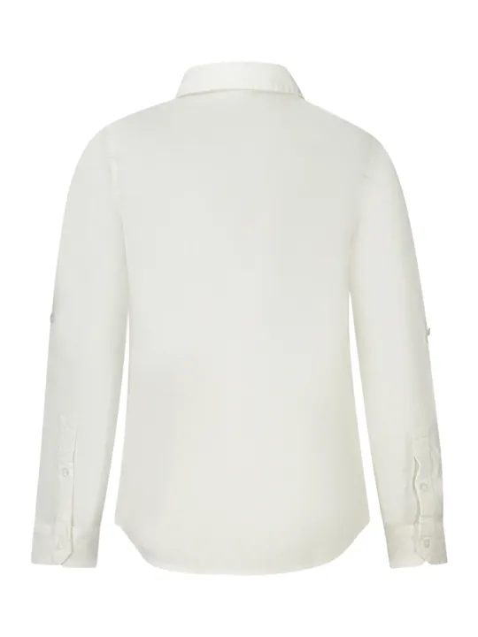 "GUESS JEANS Startseite im Sale | GUESS JEANS LANGARMHEMD KINDER WEISS online kaufen"|Planet-Deluxe
