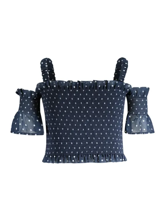 "GUESS JEANS Startseite im Sale | GUESS JEANS TOP MÄDCHEN BLAU online kaufen"|Planet-Deluxe