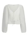 "GUESS JEANS Startseite im Sale | GUESS JEANS LANGARMSHIRT DAMEN WEISS online kaufen"|Planet-Deluxe