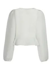 "GUESS JEANS Startseite im Sale | GUESS JEANS LANGARMSHIRT DAMEN WEISS online kaufen"|Planet-Deluxe