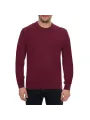 Burgunderfarbener Tacchini-Pullover mit Logo