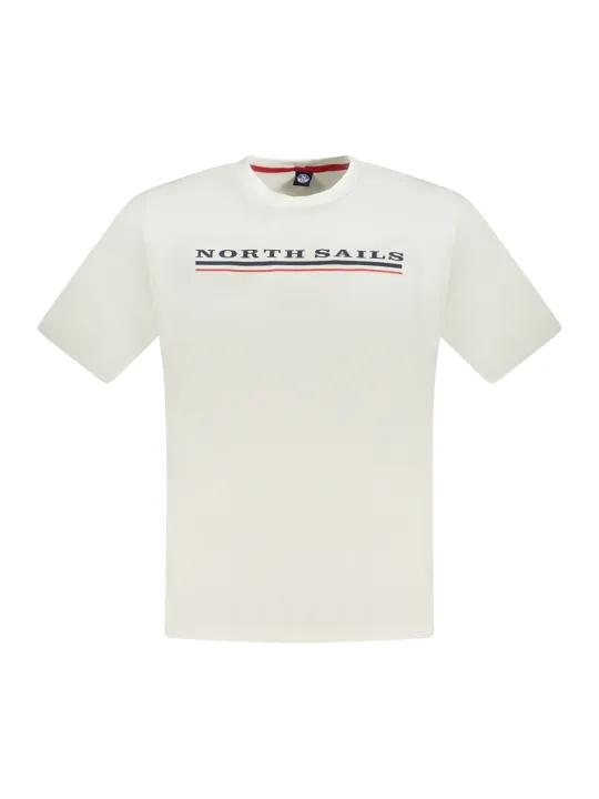 "North Sails T-Shirts im Sale | North Sails 996020000_BI0101 Weiß online kaufen"|Planet-Deluxe