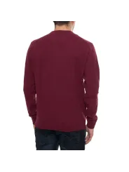 Burgunder Sergio Tacchini Pullover Rückseite