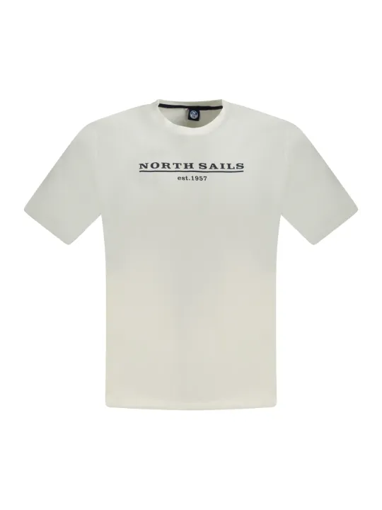"North Sails T-Shirts im Sale | Bedrucktes Kurzarm-Rundhals-T-Shirt  online kaufen"|Planet-Deluxe