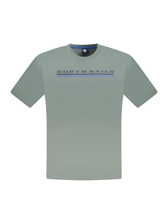 "North Sails T-Shirts im Sale | NORTH SAILS KURZARM-T-SHIRT HERREN GRÜN online kaufen"|Planet-Deluxe