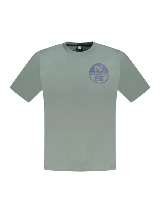 "North Sails T-Shirts im Sale | North Sails 996024000_VE0419 Grün online kaufen"|Planet-Deluxe