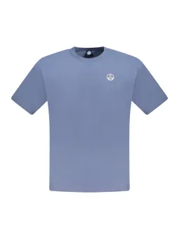 "North Sails Kurzarmshirt: Stilvoll mit Logo & Rundhals"