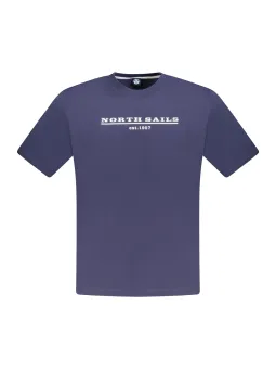 "North Sails Logo T-Shirt Rundhals - Komfort & Stil vereint"