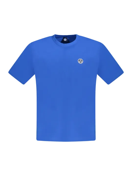 "North Sails T-Shirts im Sale | Kurzarmshirt Rundhals Logo Applikation online kaufen"|Planet-Deluxe