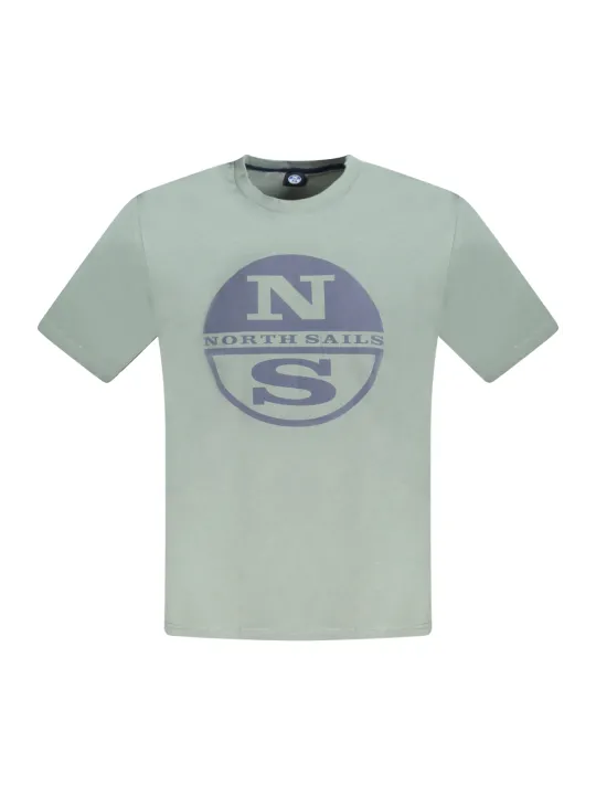 "North Sails T-Shirts im Sale | Logo Print Kurzarmshirt Rundhals  online kaufen"|Planet-Deluxe