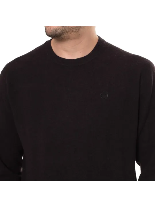 Schwarzes Sergio Tacchini Langarmshirt
