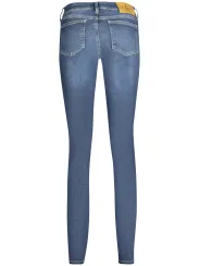 "Calvin Klein Jeans im Sale | Calvin Klein Mid Rise Skinny Jeans mit Wascheffekt und 20% Recycelter Baumwolle - Nachhaltige 5-Pocket-Jeans mit Logo, Knopf und online kaufen"|Planet-Deluxe