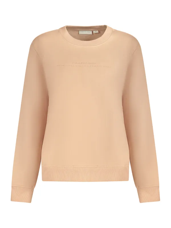 Calvin Klein Logo Sweatshirt: Bio-Baumwolle, Stilvoll