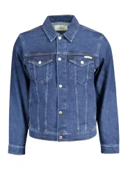 "Calvin Klein Jacken im Sale | Denimjacke mit Taschen und Logo online kaufen"|Planet-Deluxe