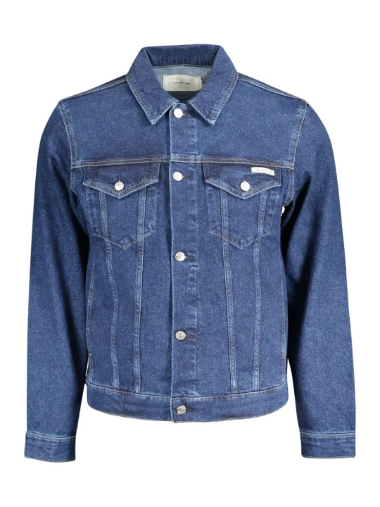 "Calvin Klein Jacken im Sale | Denimjacke mit Taschen und Logo online kaufen"|Planet-Deluxe