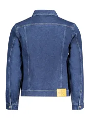 "Calvin Klein Jacken im Sale | Denimjacke mit Taschen und Logo online kaufen"|Planet-Deluxe