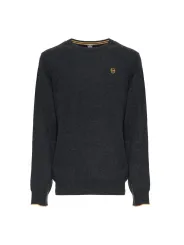 Dunkelgrauer Sergio Tacchini Strickpullover